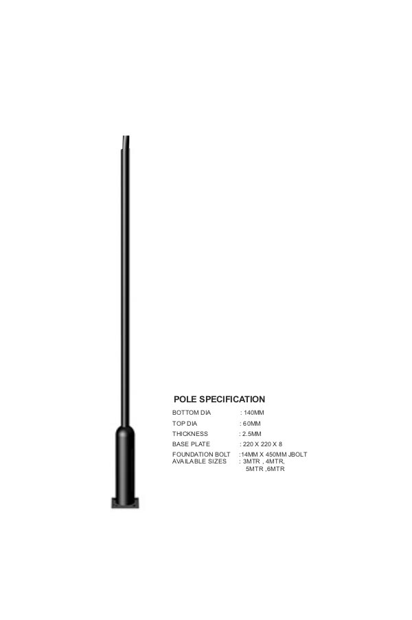 STRAIGHT POLE